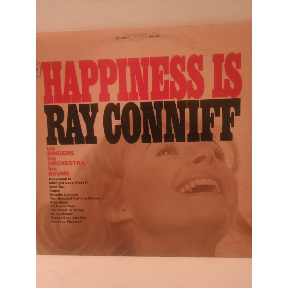 Happiness Is Ray Conniff Vinyl LP Columbia Exclusive 78 Record Vintage Columbia